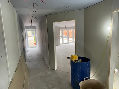 Interior plaster boarding O'Day Interiors