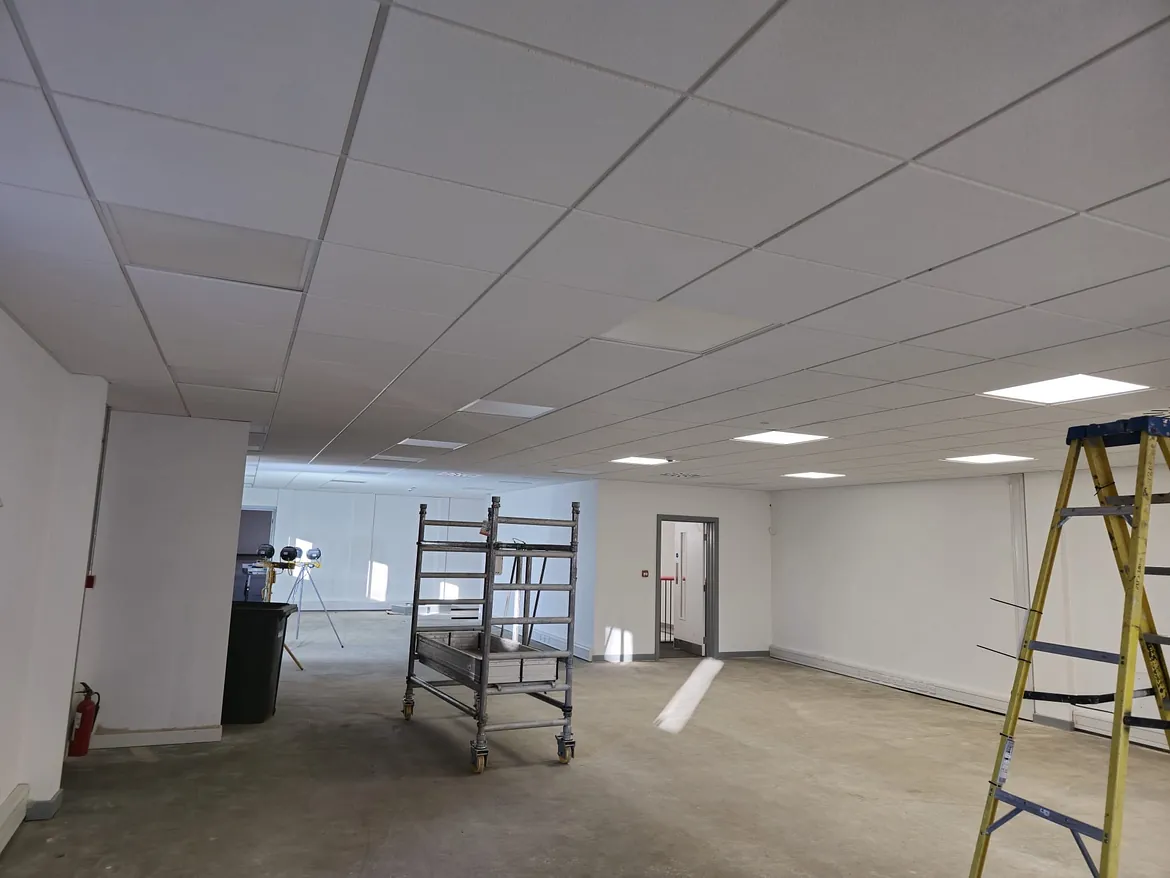 plasterboarding