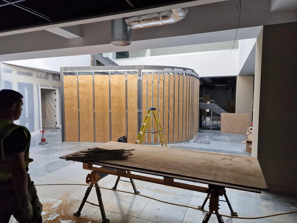 creating a new wall